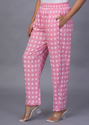 KAMAYRA Regular Fit Women Pink Trousers