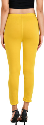 Padmakshi Comfort Fit Women Yellow Trousers