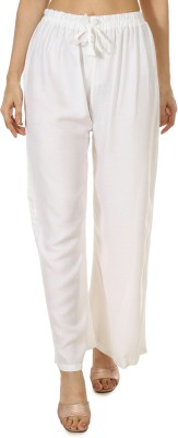 monis boutique house Relaxed Women White Trousers