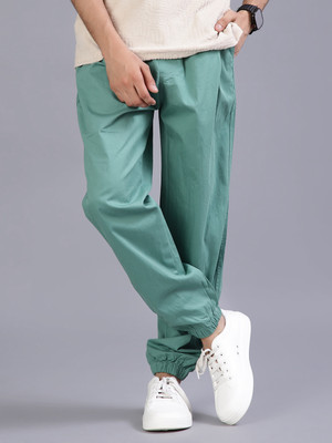 V-MART Regular Fit Men Green Trousers