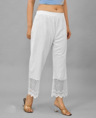 SRP COLLECTION Regular Fit Women White Trousers