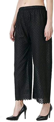 SMASUMM Comfort Fit Women Black Trousers