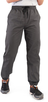 UNOSEVEN Regular Fit Boys Grey Trousers