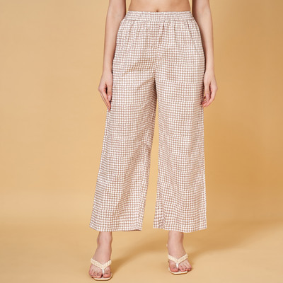 Rangmanch by Pantaloons Regular Fit Women Brown Trousers