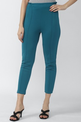 VAN HEUSEN Regular Fit Women Blue Trousers