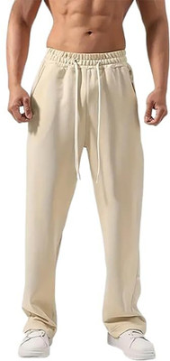 IMSA MODA Loose Fit Men Beige Trousers