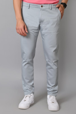 JAGURO Regular Fit Men Grey Trousers
