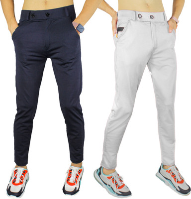 SK Clasy Slim Fit Men Multicolor Trousers