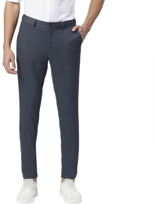 BASICS Tapered Men Blue Trousers