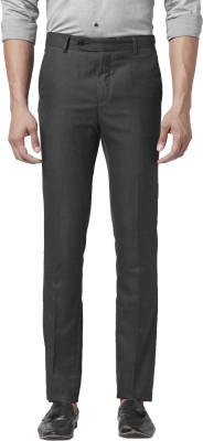 Byford by Pantaloons Regular Fit Men Grey Trousers