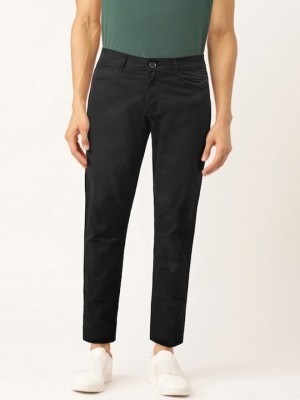 United Colors of Benetton Slim Fit Men Black Trousers