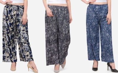 HouseOfCommon Relaxed Women Multicolor Trousers