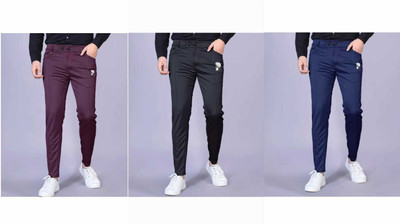 MSRathoreEnterprises Regular Fit Men Multicolor Trousers