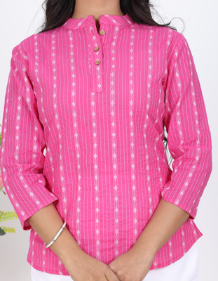 GOYAL TEXTILES Slim Fit Women Red Trousers