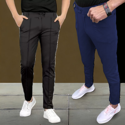 COLOR CAPITAL Regular Fit Men Multicolor Trousers