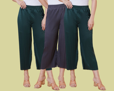 Lecowar Regular Fit Women Multicolor Trousers