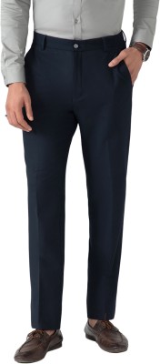 SUBTRACT Slim Fit Men Blue Trousers