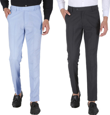 METRONAUT Slim Fit Men Multicolor Trousers