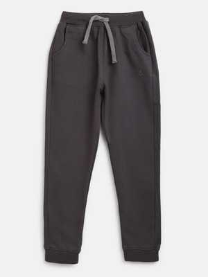 TALES & STORIES Regular Fit Boys Grey Trousers