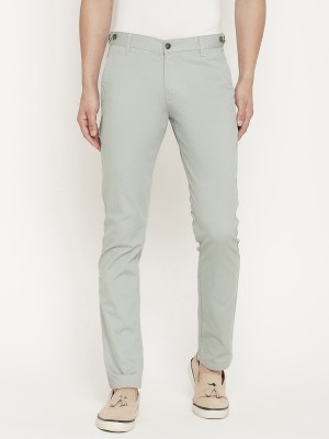 DUKE Slim Fit Men Grey Trousers