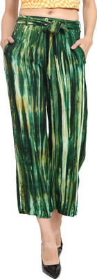 Chandwasia Regular Fit Women Green Trousers