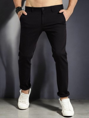 Qashida Regular Fit Men Black Trousers