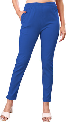 NEXSUS APPARELS Blue Jegging(Solid)