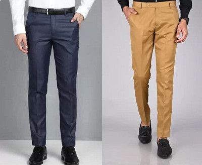 AKAAY Regular Fit Men Multicolor Trousers