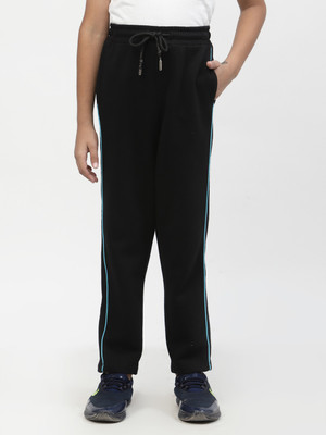 Spunkies Regular Fit Boys Black Trousers