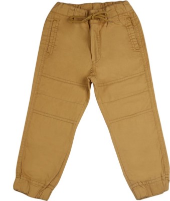 V-MART Regular Fit Boys Brown Trousers