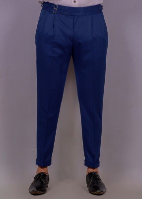 FASHIONEMPIRE Regular Fit Men Blue Trousers