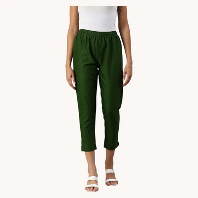 High Glitz Regular Fit Women Blue Trousers