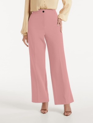 CHALODIA Regular Fit Women Pink Trousers