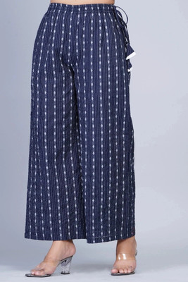 welcomekurti Regular Fit Women Dark Blue Trousers