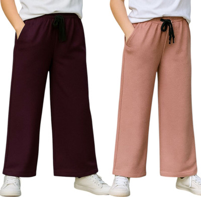 LGG Relaxed Girls Purple, Pink Trousers
