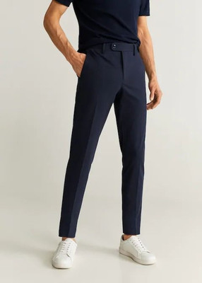 VX9 Regular Fit Men Blue Trousers
