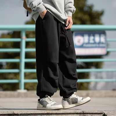 IMSA MODA Solid Men Black Track Pants