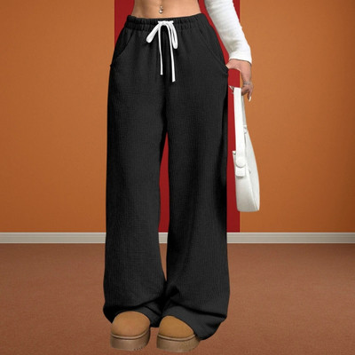 Anitafashion Regular Fit Women Black Trousers
