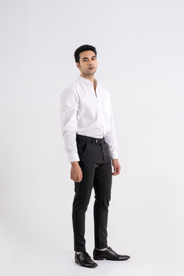 OS Jeans Slim Fit Men Dark Green Trousers