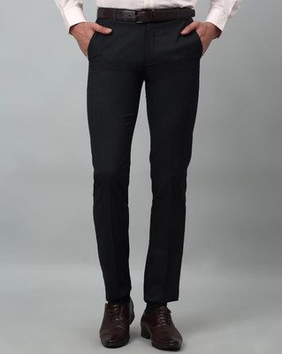 FUBAR Regular Fit Men Black Trousers