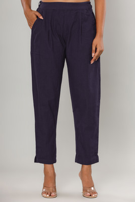 Vivan Enterprises Regular Fit Women Light Blue Trousers