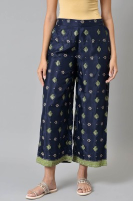 W Regular Fit Women Dark Blue Trousers