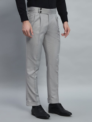 VIVA TRENDZ Regular Fit Men Grey Trousers