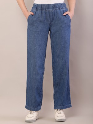 Nobarr Regular Fit Women Blue Trousers