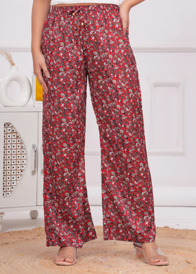 wakshi Regular Fit Women Pink Trousers