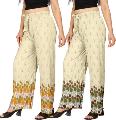 VMENTERPRISE Regular Fit Women Multicolor Trousers