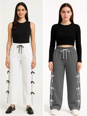 Subhaan Fashion Relaxed Women Multicolor Trousers