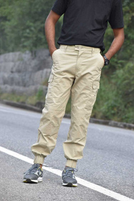 DBATS Regular Fit Men Khaki Trousers