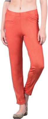 Comfort Lady Relaxed Women Red Trousers