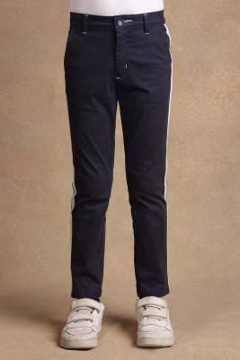 One Friday Regular Fit Boys Dark Blue Trousers